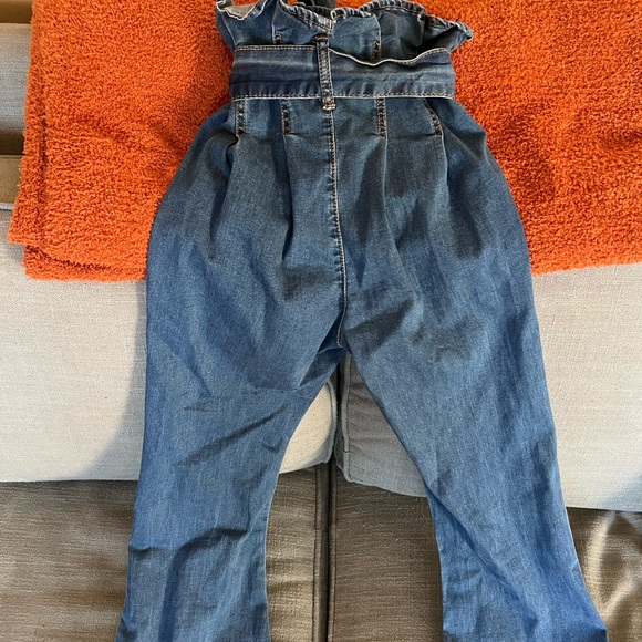 Womens Small High-Waisted Flare Jeans - Picture 4 of 6